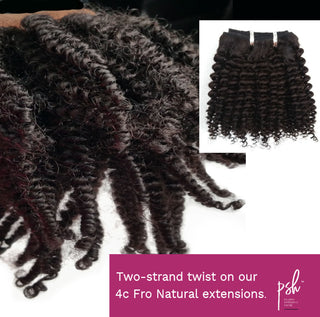 Fro Natural™ - 4c Weft Hair Extensions